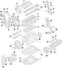 06e-109-417-ah Volkswagen Genuine Jetta Rocker Arms