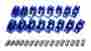 1009 Scorpion Performance 1.65 Ratio Roller Race Series Rocker Arm Sbc 16 Pc P N
