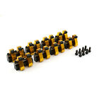 100int Unbranded Chevy Sb 350 1.5 Ratio Aluminum Shaft Mount Roller Rocker Arm Set Offset
