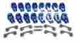 1062 Scorpion Roller Rocker Arms Gm Ls Engines Ls3 L92 Heads 1.7 Ratio Set Of 16