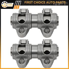 1st163652choice 1stchoice-autoparts Steel Roller Rocker Arms For Chevy Sbc 350 1.6 Ratio 3/8 Inch Shaft Mount Stainless