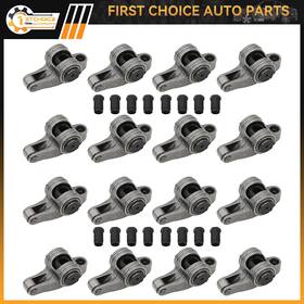 1st836732choice 1stchoice-autoparts For Big Block Chevy Stainless Steel Roller Rocker Arm 1.7 Ratio 7/16 Inch 454 Bbc