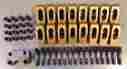 28758-16 28758 Crane Racing Small Block Chevy Gold Rocker Arms Studs Adjusters Guide Plates