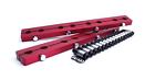 4004-b Comp Cams Rocker Arm Stud Girdle Aluminum Red Thread Chevy