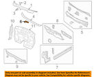 5155719ac Mopar Dodge Chrysler Oem Journey Baffle Left