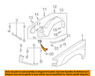 59123sa001 Subaru Oem Forester Baffle Right