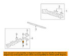 65617stxa00zz Honda Acura Oem Mdx Floor Plate Right