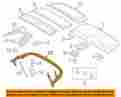 99156121500 Porsche Oem 12-16 911 Roof-lower Frame