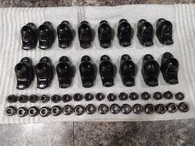 Ra1084 Ac Delco 16pc Rocker Arms For 84-02 Chevy Sbc V8 305 5.0 350 5.7 With Nuts And Balls