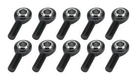 All58072-10 Allstar Performance Pro Rod End Lh 3/4 Male Moly 10pk