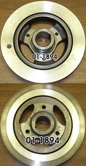 01-1894 Amc New Inch 199 232 258 1964-1974 6 Cylinder Harmonic Balancer