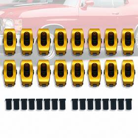 Ar38103 Amoracing 1.6 Ratio 3/8 Inch Aluminum Roller Rocker Arm Kit Fits Ford Sbf 289 302 351 Windsor