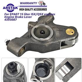 4393087 Arstak Brake Lever Rocker Arm For Cummins Epa07 15 Liter Isx Qsx Engines