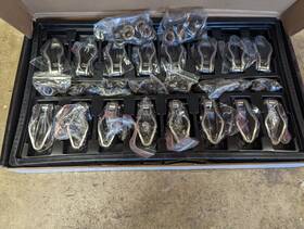 3501538 Assault Racing Products Sbc Small Block Chevy Roller Tip Rocker Arms 1.5 Ratio 3/8 Polylocks 305 350 400