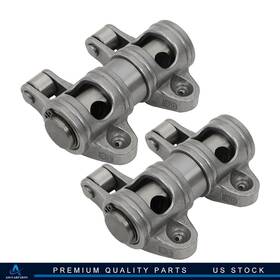 Aup16365209s Asucarparts For Chevy Sbc 350 1.6 Ratio 3/8 Inch Shaft Mount Stainless Steel Roller Rocker Arms