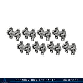Aup83673185s Asucarparts For Chevy Sbc 350 1.6 Ratio 3/8 Inch Shaft Mount Roller Rocker Arms Stainless Steel