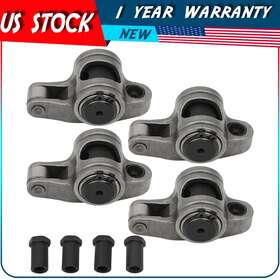 Adp16302da650s Autodayplus Fits Chevy Sbc 350 1.60 Ratio 3/8 Inch Stainless Steel Roller Rocker Arm