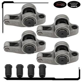 Add16365496r Autoutdoor For Big Block Chevy Stainless Steel Roller Rocker Arm 1.7 Ratio 7/16 Inch 454 Bbc