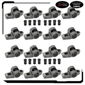Add83673067r Autoutdoor For Chevy Sbc 350 1.60 Ratio 3/8 Inch Stainless Steel Roller Rocker Arm Set