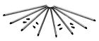 B405400 Empi Premium Aluminum Push Rods In Long Cut To Length