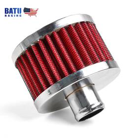 Ofi064-red-us Batu New 1 Inch Push In Vent Filter For Valve Cover Red Extra Flow Breather