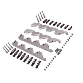 4g1nl8 Bfo Silver Rocker Arm Stud Girdle Kit And Posi Lock For Chevrolet Big-block Engine 454