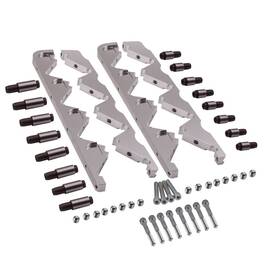 8mhbgt Bfo Rocker Arm Stud Girdle 7/16-20 Inch Posi Locks Kit For Chevy 454 Bbc Engine