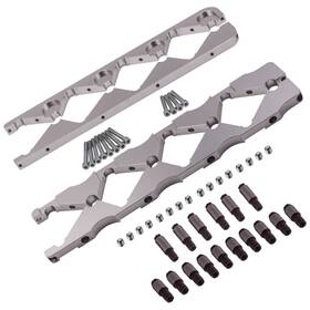 Cn0h6j Bfo Rocker Arm Stud Girdle Kit Clamp-on For Chevy Big Block 454 Posi Locks Polylock