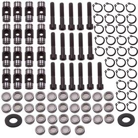 Sfcdj5 Bfo 98 Pcs Engine Rocker Arm Trunion Kit With Big Clips For Chevy 4.8l 5.3l 5.7l 6.0l
