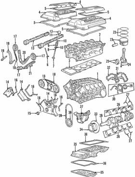 11-32-1-440-256 Bmw Genuine Valve Lifters