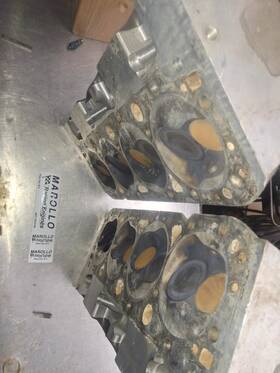 Brodix 3941075 Sbc 10x Cnc Ported Chapman Heads 15 Degree