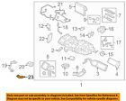 C2z2565 Jaguar Oem Xf Evaporator Baffle