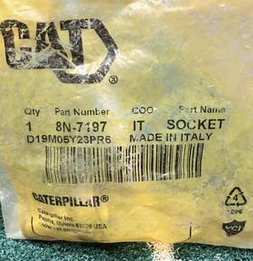 8n-7197 Cat Caterpillar Rocker Arm Socket Oem New Qty-7