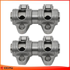 Ze958801516365201g Cciyu For Chevy Sbc 350 1.6 Ratio 3/8 Inch Shaft Mount Stainless Steel Roller Rocker Arm