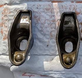 3843359 Chevrolet Gm Used Chevy Stamped Steel Inch O Rocker Arms 302 Z-28 Lt-1 327 Shp 16 Pcs