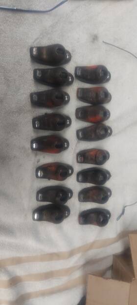 A-209-k Chevrolet Chevy 16 Rocker Arms With Ball And Nuts 1958-1964 348 409 Car Truck