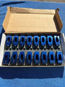 Sum-g6911b Chevrolet Sum-6911b Summit Aluminum Racing Chevy Small Block Rocker Arms 1955 To 1957