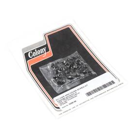 3025-34 Colony Rocker Arm Cover Screw Kit Parkerized 179-39 1939-1947 Harley Knucklehead
