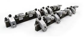 1501cpg Comp Cams Engine Rocker Arm And Shaft - Shaft-mount Aluminum 1.8 Ratio Ki