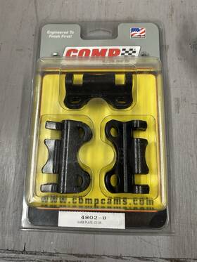 4802-8 Comp Cams Sbc 3/8 Guide Plates Raised Type-