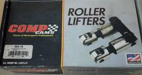 818-16 Comp Cams Endure-x Solid Roller Lifters Sb Chevy Vertical Bar 16 Pcs