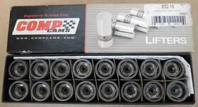 832-16 Comp Cams Hydraulic Flat Tappet Lifters .875 Ford Applications 16 Pcs