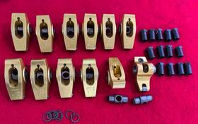 13-1.7 Crane Aluminum Gold Roller Rockers Big Block Chevy 1.7 Ratio Stamped #13-1.7