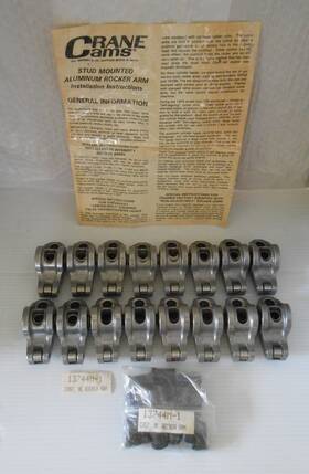 13744-16 Crane Cams 1.7 Energizer Roller Rocker Arms Big Block Chevy