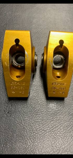 86-160 Crane Cams 86160 Amc V8 Aluminum Roller Rocker Arms 1.6 Ratio 7/16 Inch Stud #86-160