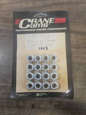 99770-16 Crane Cams Rocker Arm Nuts 3/8 #99770-16