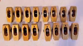 722m Crane Gold Vintage Aluminum Rocker Arms 1 6 Sbf Used