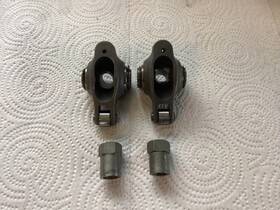 101-3a Crower 1.5 Chevy Rocker Arms 2 Steel 7/16 Inch