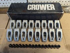 72894 Crower Small Block Chevy 1.7 Ratio Roller Rockers 7/16 Inch Stud Size Nhra Drag Race