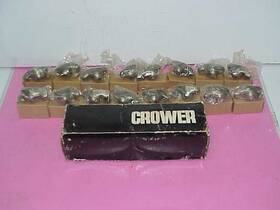 7305016 Crower 16 New 73050 Stamped Steel Rocker Arms Sb Chevy 1.5 Ratio 3/8 Inch Stud